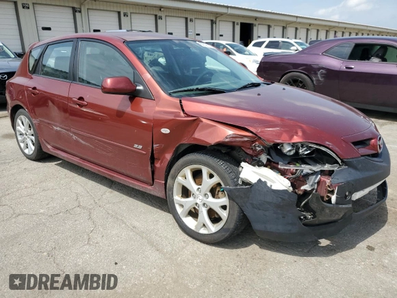 2009 Mazda 3 S Touring with VIN JM1BK343291226640, listed as a Copart auction lot 57021565 with 170,854 mi miles and Salvage title. Bid and sale history available at DreamBid. Image 4.