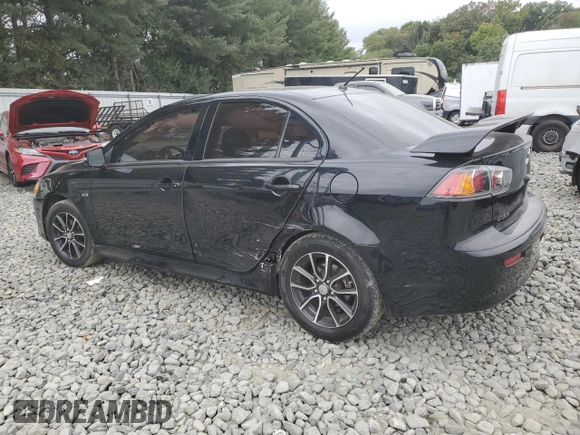 2017 Mitsubishi Lancer ES with VIN JA32U2FU2HU009241, listed as a Copart auction lot 71927954 with 54,204 mi miles and Salvage Title. Bid and sale history available at carsss.com. Image 2.