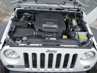 2015 Jeep Wrangler Sport with VIN 1C4AJWAG5FL761338, listed as a Copart auction lot 53123515 with 93,677 mi miles and Salvage Title. Bid and sale history available at carsss.com. Image 13.