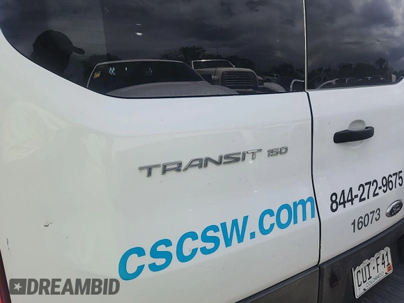 2016 Ford Transit Cargo with VIN 1FTYE1YM9GKB15650, listed as a IAAI auction lot 42679252 with 216,239 mi miles and . Bid and sale history available at DreamBid. Image 7.