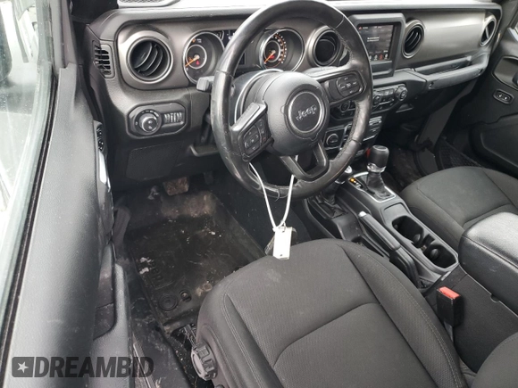 2022 Jeep Gladiator Texas Trail with VIN 1C6HJTAG4NL170016, listed as a Copart auction lot 44982765 with 35,542 mi miles and Salvage title. Bid and sale history available at DreamBid. Image 8.