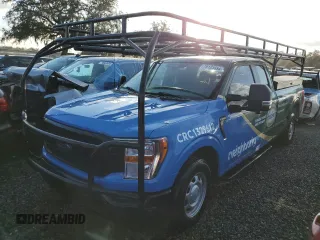 2022 Ford F-150 XL z VIN 1FTFX1C84NKE67799, wystawiony jako Copart lot #79123654 z przebiegiem Nie podano mil oraz Nie do naprawy • Non repairable. Historia ofert i sprzedaży dostępna na DreamBid. Obrazek 1.