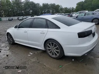 2018 Audi A6 Premium Plus with VIN WAUG8AFCXJN045091, listed as a Copart auction lot 58022345 with 70,815 mi miles and Salvage title. Bid and sale history available at DreamBid. Image 2.
