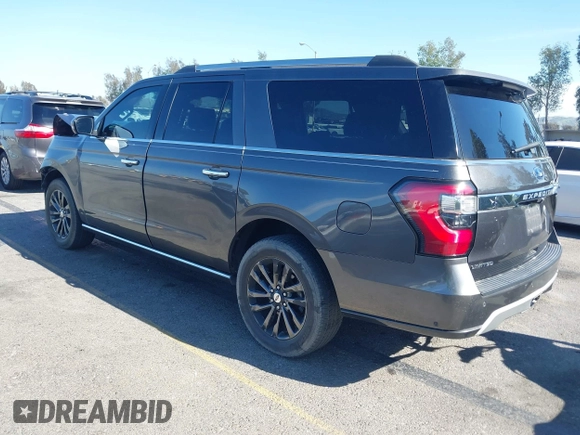 2020 Ford Expedition Max Limited with VIN 1FMJK1KT5LEA12014, listed as a IAAI auction lot 42022590 with 89,306 mi miles and . Bid and sale history available at DreamBid. Image 3.