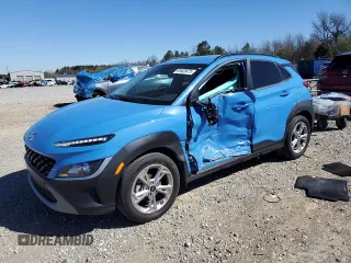 2022 Hyundai Kona SEL with VIN KM8K62AB9NU926167, listed as a Copart auction lot 49425675 with 14,743 mi miles and Salvage Title. Bid and sale history available at carsss.com. Image 1.