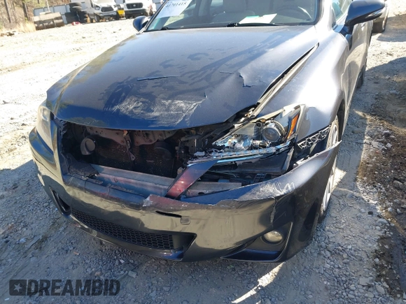 2011 Lexus IS 250 with VIN JTHCF5C22B5046407, listed as a IAAI auction lot 41701415 with 98,460 mi miles and . Bid and sale history available at DreamBid. Image 6.