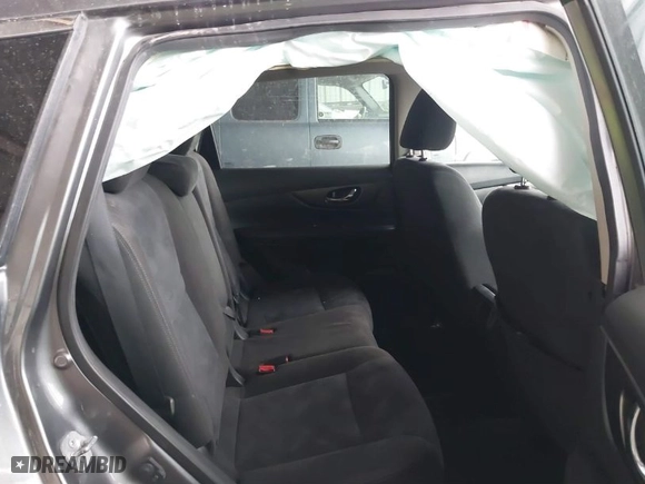 2015 Nissan Rogue SV with VIN KNMAT2MTXFP514160, listed as a IAAI auction lot 41742859 with 137,306 mi miles. Bid and sale history available at carsss.com. Image 8.