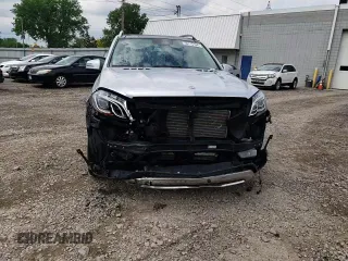 2017 Mercedes-Benz GLS 450 with VIN 4JGDF6EEXHA755388, listed as a Copart auction lot 55715184 with 72,675 mi miles and Salvage Title. Bid and sale history available at DreamBid. Image 11.