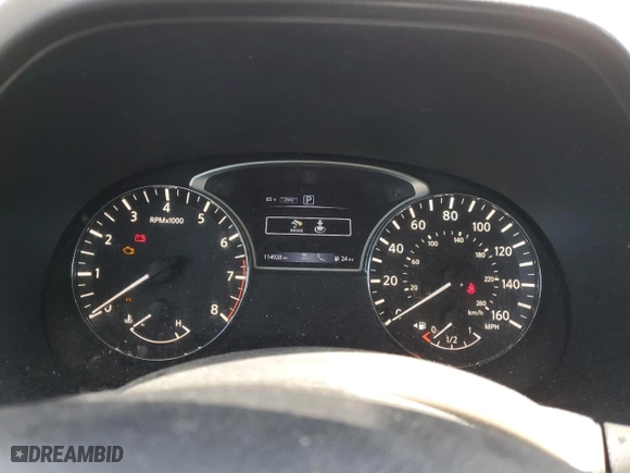 2017 Nissan Pathfinder S with VIN 5N1DR2MM5HC672187, listed as a Copart auction lot 54257755 with 114,928 mi miles and Clean Title. Bid and sale history available at carsss.com. Image 9.