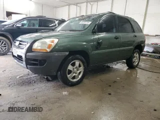 2006 Kia Sportage LX z VIN KNDJF724367145853, wystawiony jako Copart lot #43281735 z przebiegiem 80 040 mil mil oraz Szkoda całkowita • Salvage title. Historia ofert i sprzedaży dostępna na DreamBid. Obrazek 1.