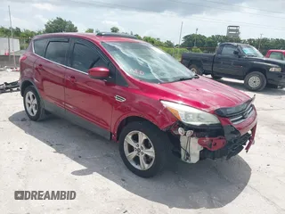 2014 Ford Escape SE z VIN 1FMCU9G92EUA15170, wystawiony jako IAAI lot #42456495 z przebiegiem 158 123 mil mil oraz . Historia ofert i sprzedaży dostępna na DreamBid. Obrazek 1.