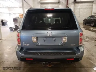 2006 Honda Pilot EX-L with RES with VIN 2HKYF18676H554339, listed as a Copart auction lot 44935225 with 225,171 mi miles and Salvage Title. Bid and sale history available at carsss.com. Image 6.