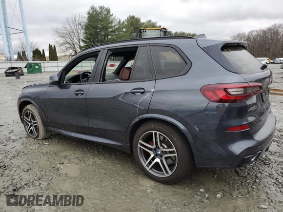 2021 BMW X5 z VIN NJ1541E, wystawiony jako Copart lot #37990264 z przebiegiem 18 321 mil mil oraz Szkoda całkowita • Salvage title. Historia ofert i sprzedaży dostępna na DreamBid. Obrazek 2.