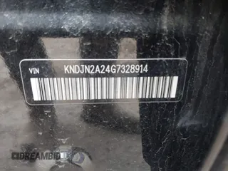 2016 Kia Soul with VIN KNDJN2A24G7328914, listed as a IAAI auction lot 41854146 with 239,768 mi miles. Bid and sale history available at carsss.com. Image 9.