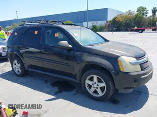 2005 Chevrolet Equinox LT z VIN 2CNDL63F556122746, wystawiony jako IAAI lot #42473191 z przebiegiem Nie podano mil oraz . Historia ofert i sprzedaży dostępna na DreamBid. Obrazek 1.