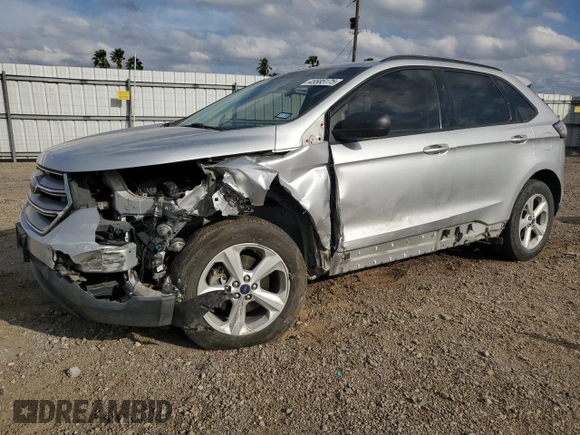 2018 Ford Edge SE with VIN 2FMPK3G93JBC00316, listed as a Copart auction lot 45585175 with 106,982 mi miles and Salvage title. Bid and sale history available at DreamBid. Image 1.