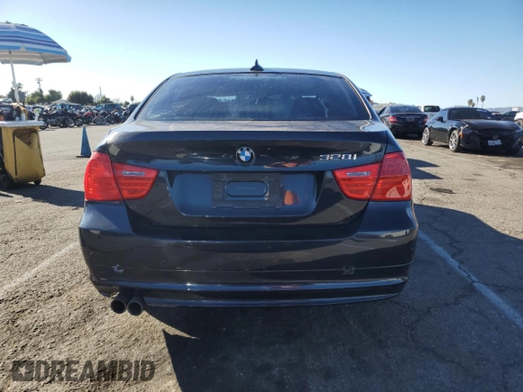 2010 BMW 3 Series 328i with VIN WBAPH5G56ANM69990, listed as a Copart auction lot 87409244 with 111,058 mi miles and Salvage Title. Bid and sale history available at DreamBid. Image 6.