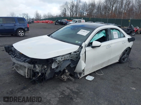 2019 Mercedes-Benz A 220 with VIN WDD3G4FB1KW000569, listed as a IAAI auction lot 41588110 with 83,265 mi miles and . Bid and sale history available at DreamBid. Image 17.