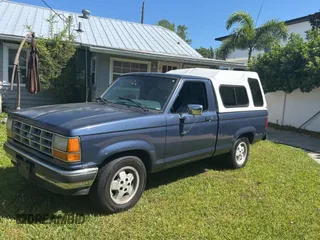 1992 Ford Ranger with VIN 1FTCR10U3NUA79787, listed as a Copart auction lot 52343455 with 2,510 mi miles and Clean Title. Bid and sale history available at carsss.com. Image 2.