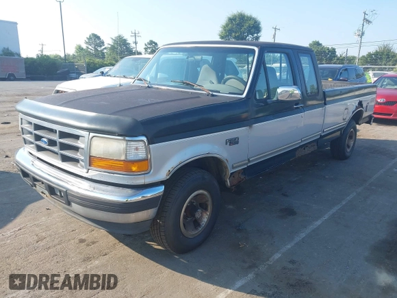 1996 Ford F-150 with VIN 1FTEX14H0TKA49456, listed as a IAAI auction lot 42689128 with 243,331 mi miles and . Bid and sale history available at DreamBid. Image 2.