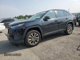 2023 Toyota RAV4 XLE Premium with VIN JTMA1RFV3PD092555, listed as a Copart auction lot 59314615 with 17,477 mi miles and Salvage title. Bid and sale history available at DreamBid. Image 1.