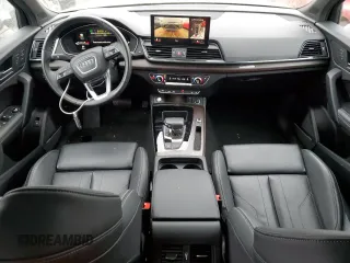 2023 Audi Q5 Sportback S line Premium Plus with VIN WA15AAFYXP2018956, listed as a Copart auction lot 41802925 with 22,132 mi miles and Salvage title. Bid and sale history available at DreamBid. Image 8.