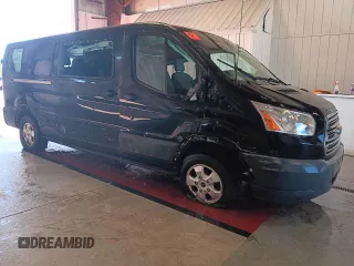 2018 Ford Transit Passenger XL with VIN 1FBZX2YG9JKA79775, listed as a Copart auction lot 60044743 with 57,404 mi miles and Salvage Title. Bid and sale history available at DreamBid. Image 4.