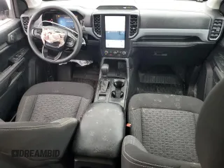 2024 Ford Ranger XL with VIN 1FTER4BHXRLE19815, listed as a Copart auction lot 49593075 with 34,304 mi miles and Salvage Title. Bid and sale history available at carsss.com. Image 8.