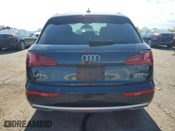 2018 Audi Q5 Premium Plus z VIN WA1BNAFY7J2165573, wystawiony jako Copart lot #56040975 z przebiegiem 75 330 mil mil oraz Szkoda całkowita • Salvage title. Historia ofert i sprzedaży dostępna na DreamBid. Obrazek 6.