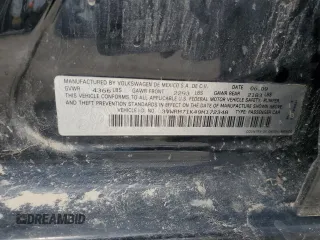 2009 Volkswagen Jetta SE with VIN 3VWRM71K49M172348, listed as a Copart auction lot 60603895 with 129,515 mi miles and Salvage title. Bid and sale history available at DreamBid. Image 12.