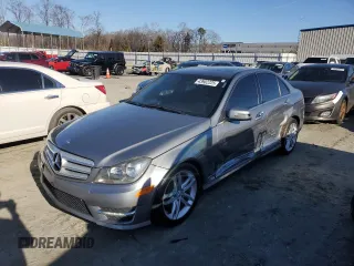 2013 Mercedes-Benz C 250 Sport with VIN WDDGF4HBXDR252243, listed as a Copart auction lot 43902225 with 116,027 mi miles and Salvage Title. Bid and sale history available at DreamBid. Image 1.