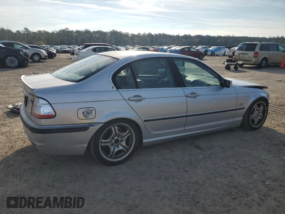 2001 BMW 3 Series 330i with VIN WBAAV53451FT02042, listed as a Copart auction lot 81005284 with 152,657 mi miles and Salvage Title. Bid and sale history available at carsss.com. Image 3.