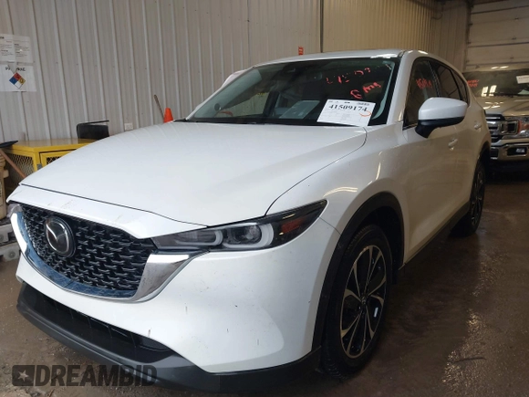 2023 Mazda CX-5 2.5 S Premium Plus Package with VIN JM3KFBEM5P0258952, listed as a IAAI auction lot 41509174 with 24,712 mi miles. Bid and sale history available at carsss.com. Image 17.