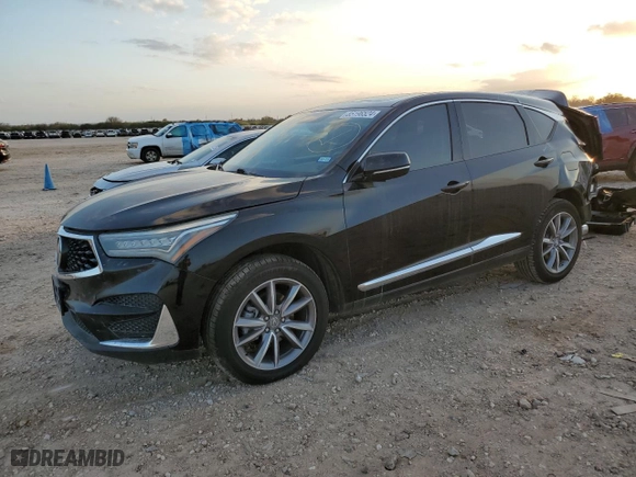 2020 Acura RDX w/Technology Pkg with VIN 5J8TC1H50LL017749, listed as a Copart auction lot 85196524 with 78,827 mi miles and Salvage Title. Bid and sale history available at carsss.com. Image 1.