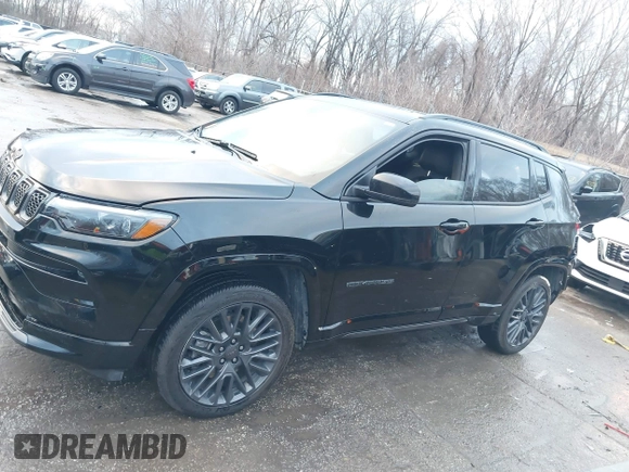 2023 Jeep Compass (RED) Edition with VIN 3C4NJDCN7PT510330, listed as a IAAI auction lot 41216343 with 19,760 mi miles and . Bid and sale history available at carsss.com. Image 14.