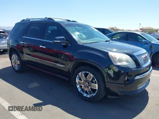 2012 GMC Acadia Denali with VIN 1GKKRTED1CJ253813, listed as a IAAI auction lot 42581652 with 151,621 mi miles and . Bid and sale history available at DreamBid. Image 1.
