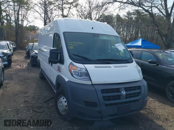 2017 Ram ProMaster Cargo with VIN 3C6TRVDG0HE503206, listed as a IAAI auction lot 41942324 with 141,967 mi miles and . Bid and sale history available at carsss.com. Image 6.