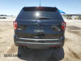 2018 Ford Explorer Sport с VIN 1FM5K8GT7JGB79558, выставлен на аукционе Copart как лот 60913215 с пробегом 136 168 миль миль и Списание • Salvage title. История ставок и продаж доступна на DreamBid. Изображение 6.