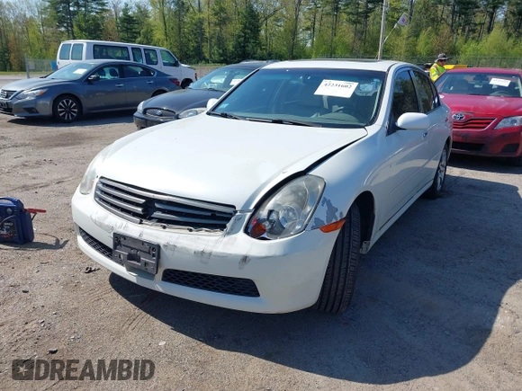 2005 Infiniti G35 with VIN JNKCV51F05M305186, listed as a IAAI auction lot 42231602 with Not Provided miles and . Bid and sale history available at DreamBid. Image 6.