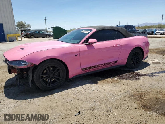 2016 Ford Mustang EcoBoost Premium z VIN 1FATP8UH4G5238170, wystawiony jako Copart lot #59298495 z przebiegiem 95 684 mil mil oraz Szkoda całkowita • Salvage title. Historia ofert i sprzedaży dostępna na DreamBid. Obrazek 1.