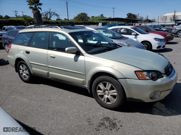 2005 Subaru Legacy Wagon (Natl) Outback Ltd with VIN 4S4BP62C257380287, listed as a Copart auction lot 49904815 with 130,558 mi miles and Salvage Title. Bid and sale history available at carsss.com. Image 4.