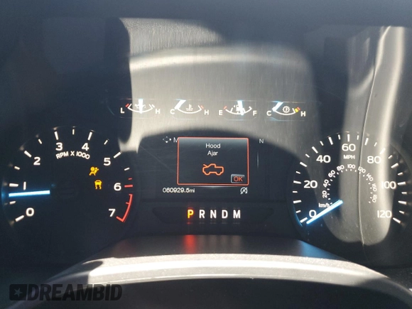 2018 Ford F-150 XL with VIN 1FTEW1CG6JKF80184, listed as a Copart auction lot 62591095 with 60,929 mi miles and Salvage title. Bid and sale history available at DreamBid. Image 9.