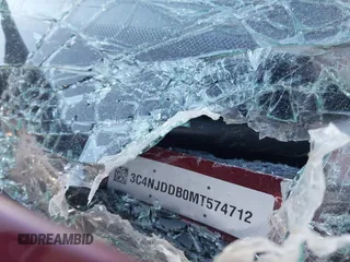 2021 Jeep Compass Trailhawk с VIN 3C4NJDDB0MT574712, выставлен на аукционе IAAI как лот 41142420 с пробегом Не указан миль и . История ставок и продаж доступна на DreamBid. Изображение 9.