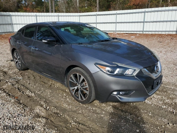 2017 Nissan Maxima SR with VIN 1N4AA6AP0HC446651, listed as a Copart auction lot 80655394 with 82,884 mi miles and Salvage Title. Bid and sale history available at carsss.com. Image 4.