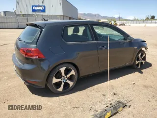 2015 Volkswagen GTI S with VIN 3VWYT7AU0FM054714, listed as a Copart auction lot 53846415 with 90,653 mi miles and Salvage Title. Bid and sale history available at DreamBid. Image 3.