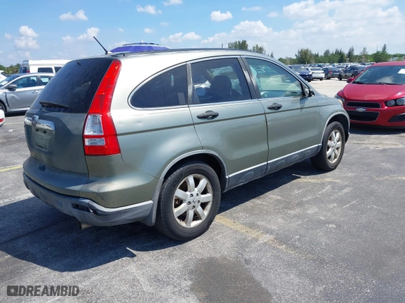 2007 Honda CR-V EX with VIN JHLRE38547C055685, listed as a IAAI auction lot 41897899 with 221,445 mi miles. Bid and sale history available at carsss.com. Image 4.