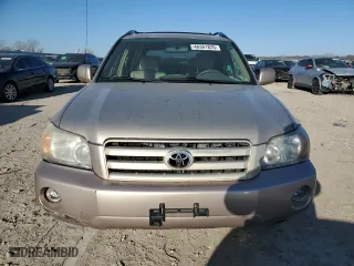 2007 Toyota Highlander with VIN JTEGD21A770165961, listed as a Copart auction lot 48361825 with 207,016 mi miles and Salvage Title. Bid and sale history available at carsss.com. Image 5.