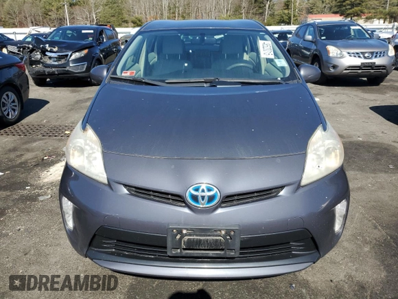 2013 Toyota Prius One with VIN JTDKN3DU8D5662863, listed as a Copart auction lot 48520015 with 87,596 mi miles and Clean Title. Bid and sale history available at DreamBid. Image 5.