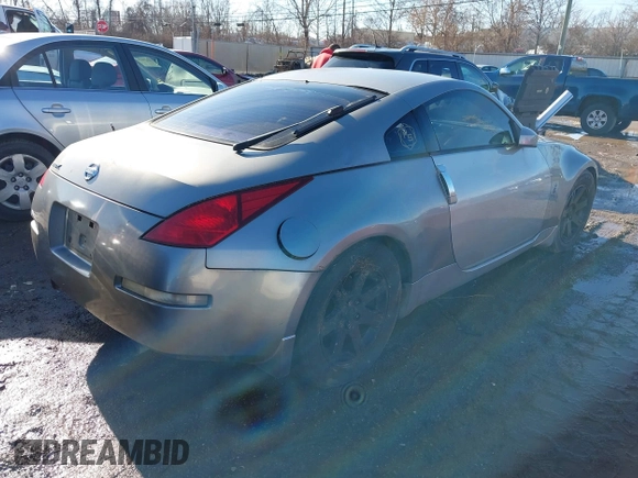 2003 Nissan 350Z Touring with VIN JN1AZ34E53T017495, listed as a IAAI auction lot 41131244 with 192,747 mi miles and . Bid and sale history available at DreamBid. Image 4.