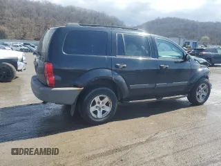 2006 Dodge Durango SXT with VIN 1D4HB38NX6F107225, listed as a Copart auction lot 49965475 with 105,577 mi miles and Salvage title. Bid and sale history available at DreamBid. Image 3.